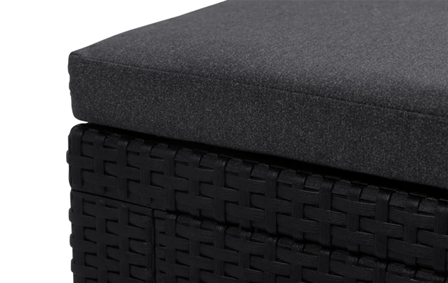 Cube Aufbewahrungstisch 42x42x39cm - Graphit