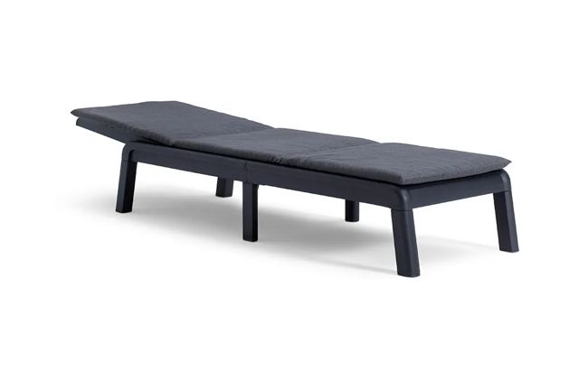 Chaise longue Formentera - Anthracite