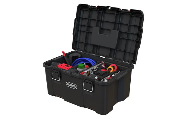 Stack & Roll Tool Box - Graphite
