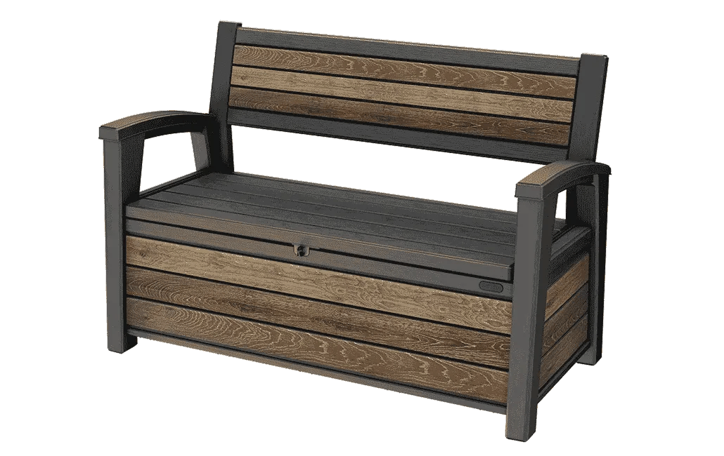 Outdoor Storage Bench 60 Gallon Storage - Keter US
