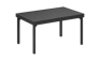 שולחן אלומיניום מדריד נפתח 140/280 - אפור גרפיט