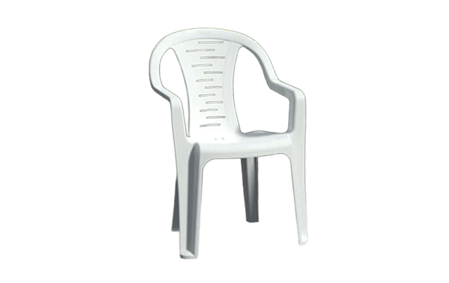 כסא רועי - לבן