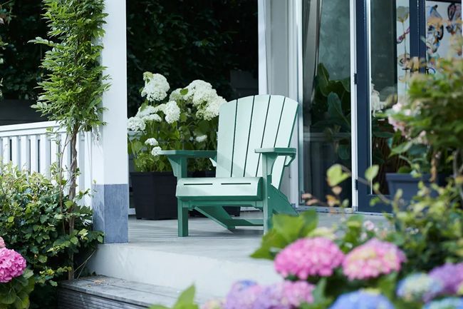 Troy Adirondack Chair - Aqua Teal