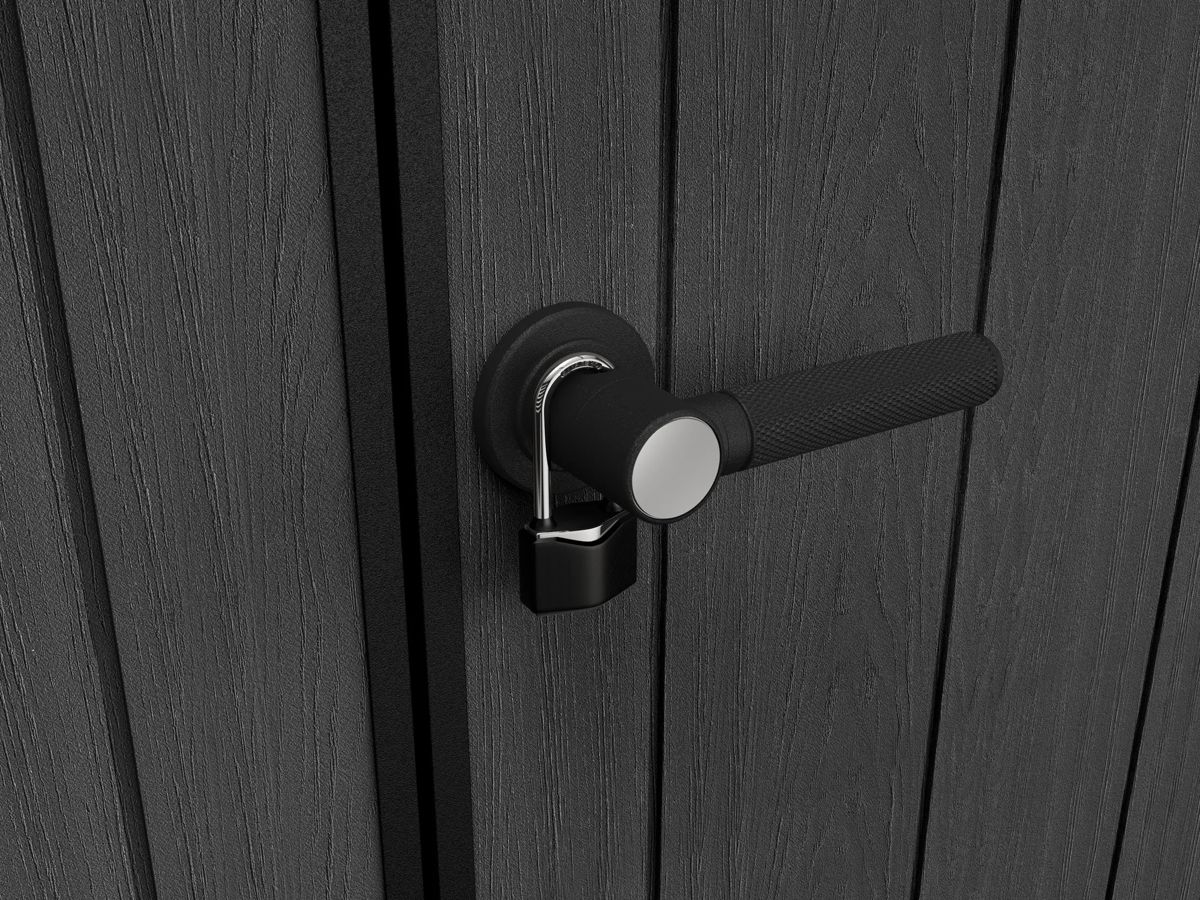 Caseta de exterior Newton Plus 975 - 230x287x246 cm y 5,7m2