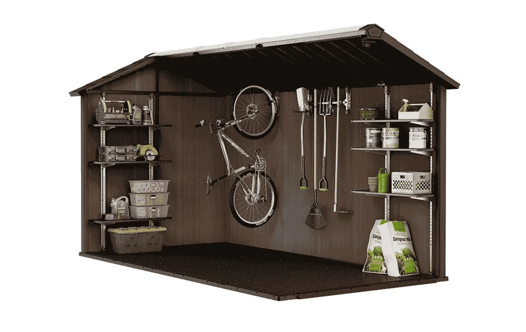 Caseta de exterior Newton Plus 7513 - 230x413x246 cm y 8,6 m2