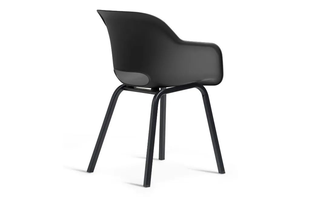 Fauteuil Noa – lot de 2 - Graphite