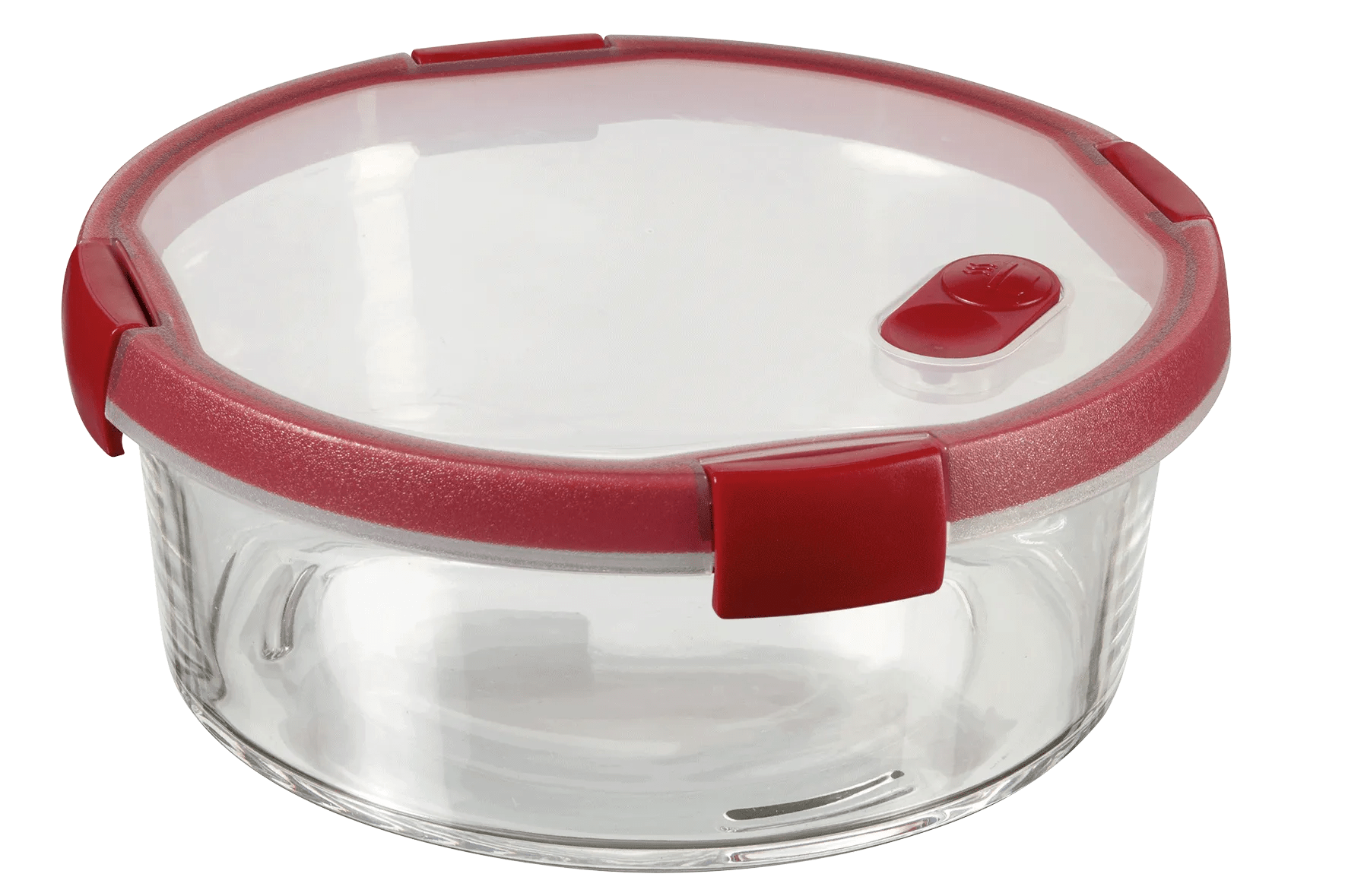 Smart Cook Vershoudsdoos 1,2L - Transparant/Rood