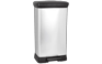 Decobin Prullenbak 50L - Zilver