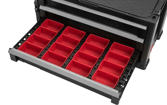 Servante d'atelier 7 tiroirs - Noir