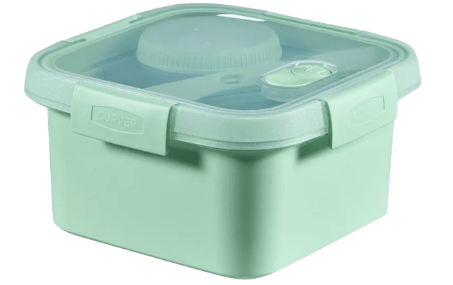 קופסת סמרט אקו מרובעת SMART ECO 1.1L - ירוק thumbnail