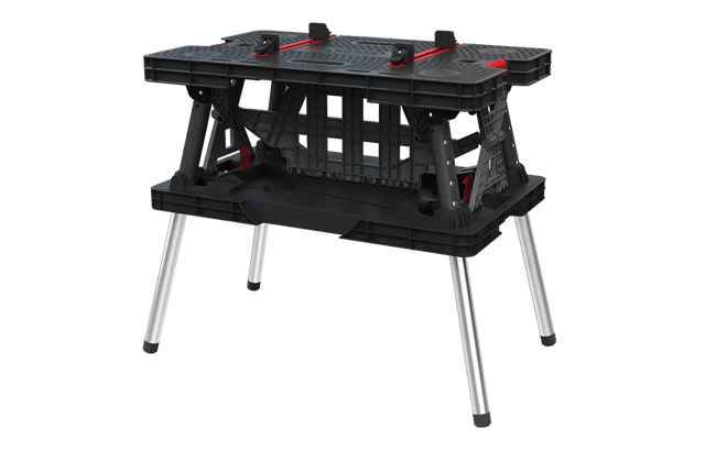 Banco de trabajo plegable - Negro