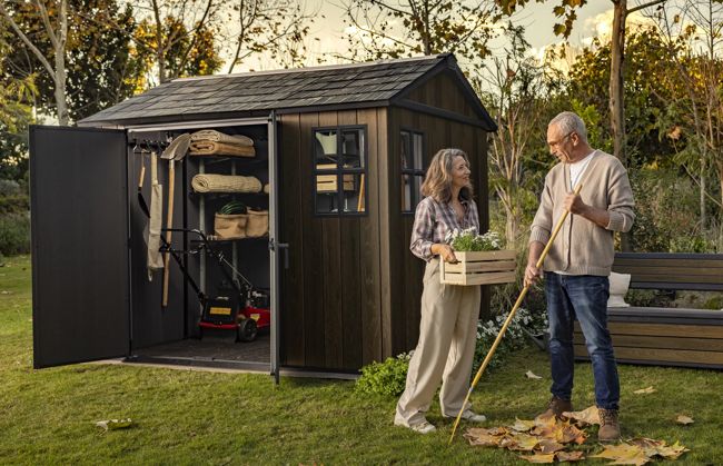 Signature 759 Tuinhuis - 230x287x246cm - Walnut