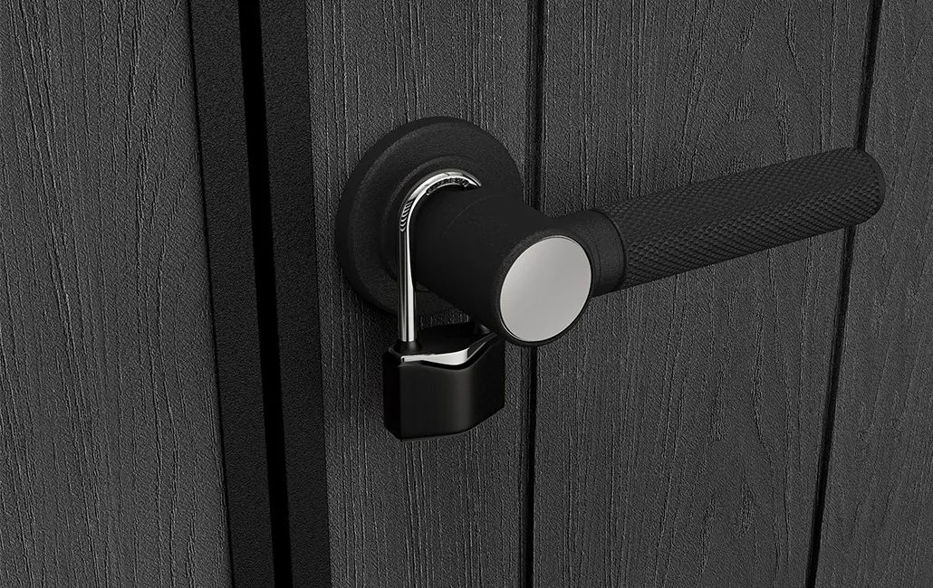 Abri de jardin Newton Plus 1775 - 11,2m2 - Gris Aspect Bois