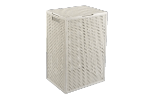 Kaya Wasmand 60L - Wit - Wasmanden