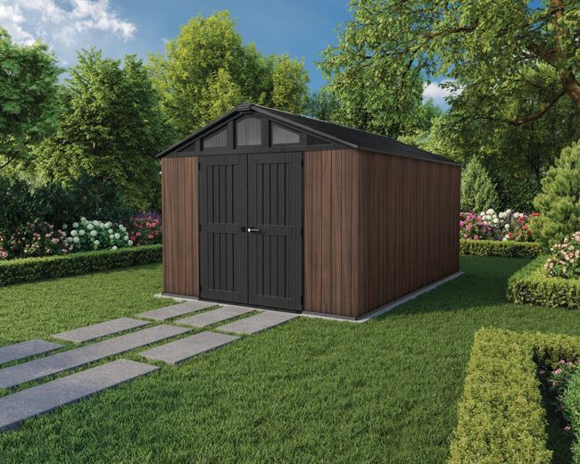 Summit 10x15ft Shed - Rosewood