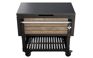 Signature Patio Cooler and Beverage Cart - Ashwood Brown