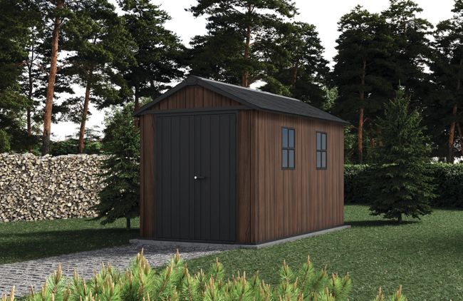 Signature Apex Shed 7.5x11ft - Rosewood