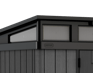 Stronghold Pent Shed 8x6ft - Grey