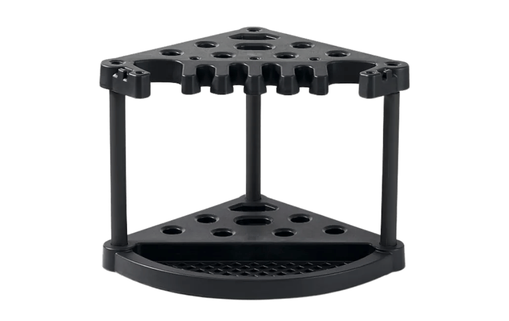 Black Corner Tool Rack for Sheds & Garage - Keter US