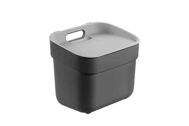 פח מיחזור 5 ליטר READY to Collect - אפור כהה