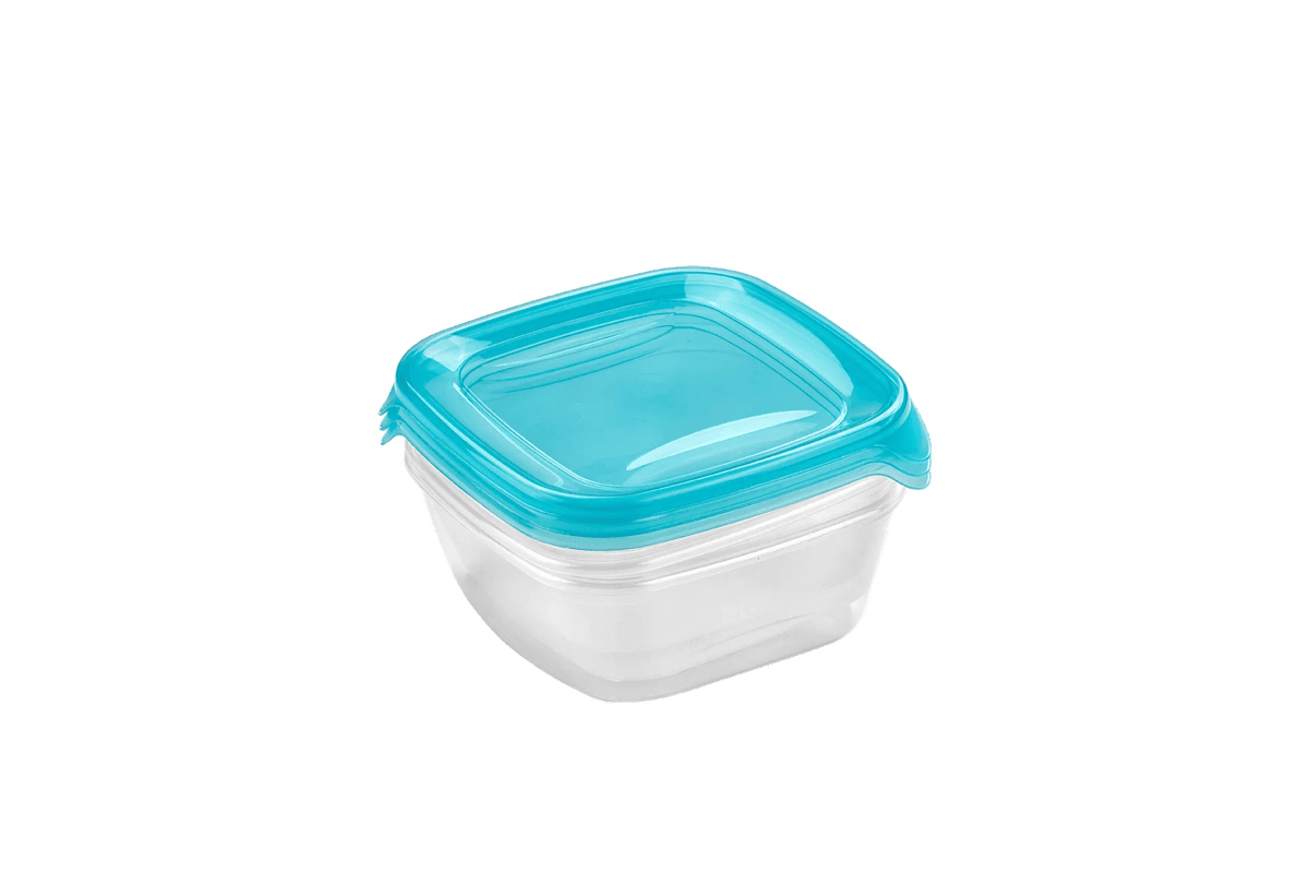 Fresh & Go Vershoudbakjes set 3x0,8L - Transparant