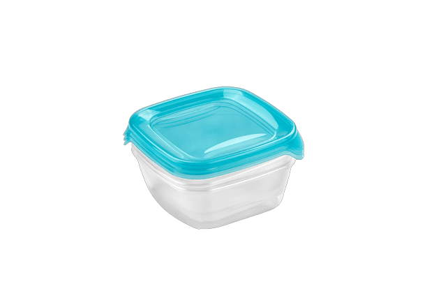 Fresh & Go Vershoudbakjes set 3x0,8L - Transparant - Keuken en koken