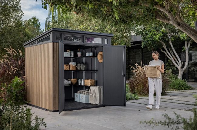 Signature 77 Tuinhuis - 216x218x226 cm - Venetian Bruin