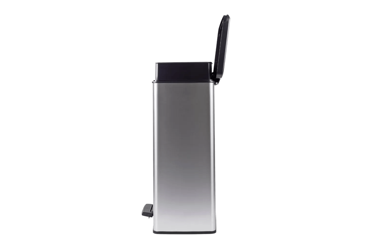 Decobin Duo Prullenbak 26L+26L - Zilver