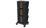 עגלת כלים ניידת מקצועית + 12 מגירות ROC