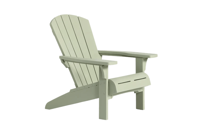 Troy Adirondack Gartenstuhl – 81x80x96,5 cm - Vintage Grün