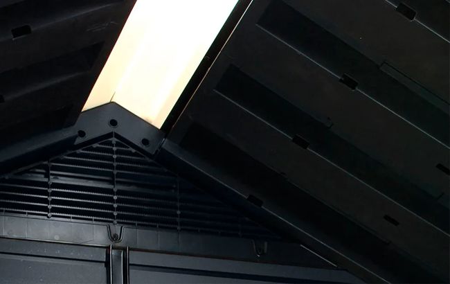 Newton Plus Dual Entry Shed 17x7.5ft - Grey