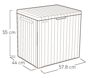 City Aufbewahrungsbox 113 L - Graphit
