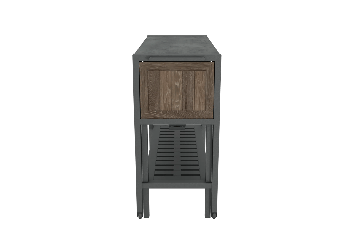 Hosting Party Tafel - 112x43x90 cm - Walnut