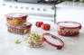Smart Cook Vershoudsdoos 0,6L - Transparant/Rood