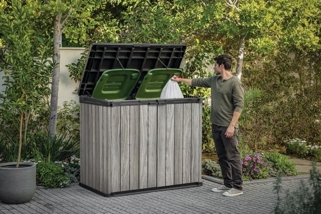 Store It Out Darwin 1150L Storage Box - Storm Grey