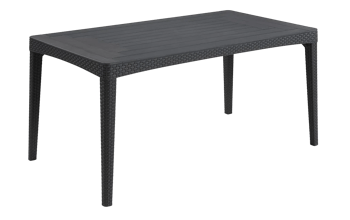 שולחן ג'ירונה - אפור כהה - שולחנות לגינה