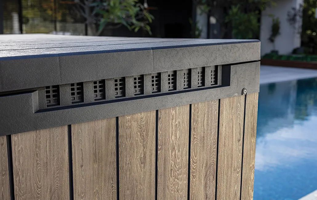 Signature 1150L Horizontal Storage Shed - Ashwood Brown