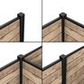 180cm Aluminium Fence Post
 - Graphite