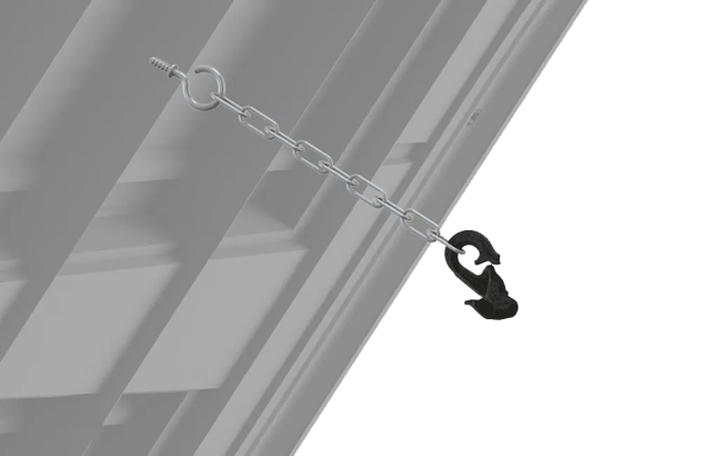 WLCC -Store It Out Bin Chain Hook -