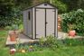 Manor Shed 6x8ft Double Door  - Brown