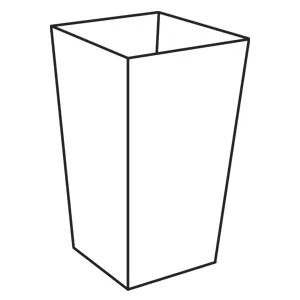 Reversible Stone Planters Set of Two Graphite - Keter US