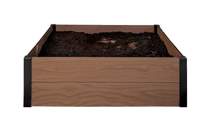 Maple Elevated Garden Bed - Brown