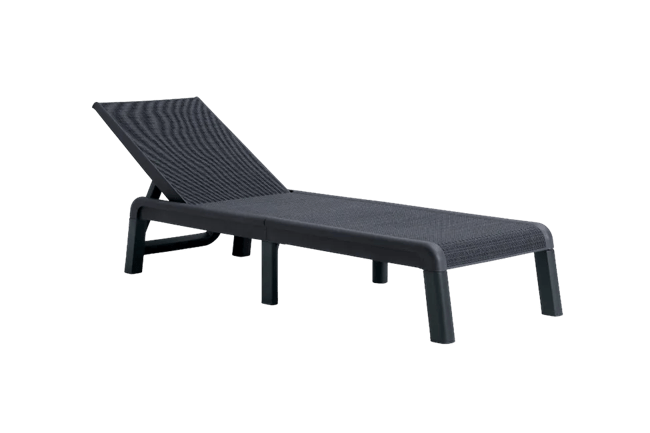 Tumbona de jardín Mallorca - Grafito