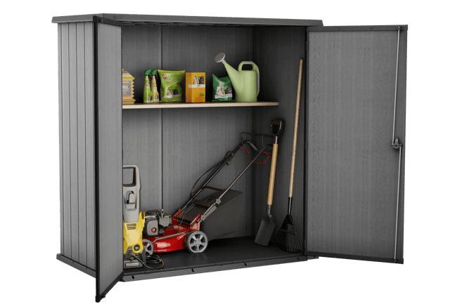 Cortina Fortress Tuinkast - 188x106,5x195cm - Grijs