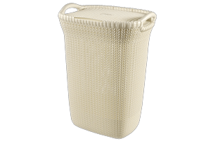 Knit Wasmand 57L - Wit - Wasmanden