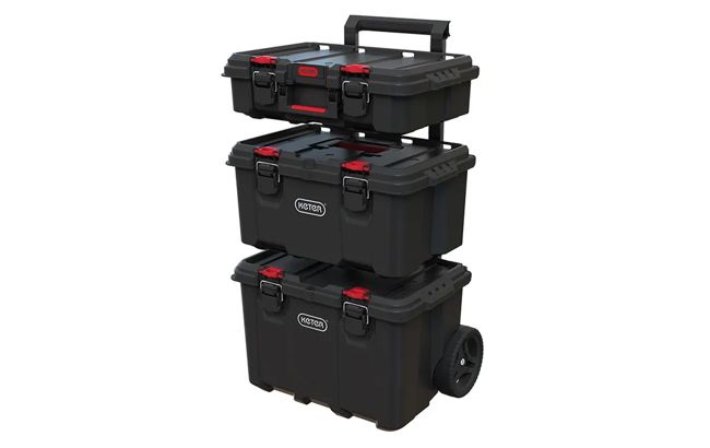 Stack & Roll Tool Box - Graphite