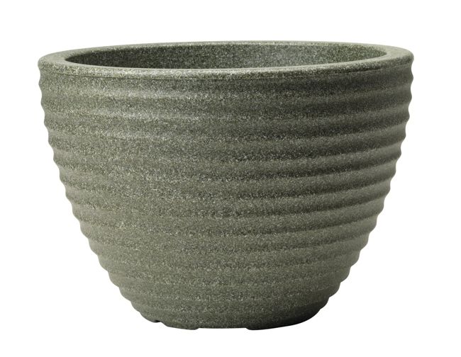 Honey Pot Low Planter 49cm Set of 2 - Marble Green