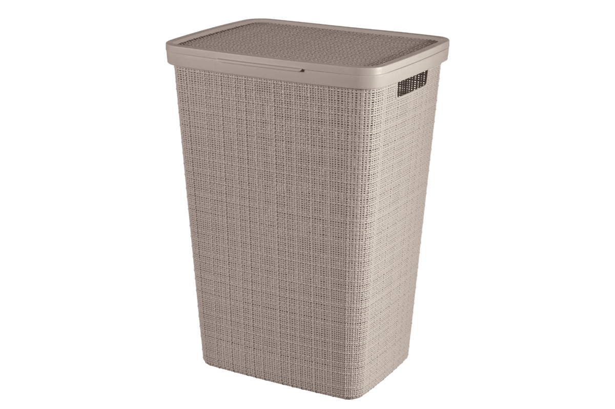 Jute Wasmand 58L - Taupe
