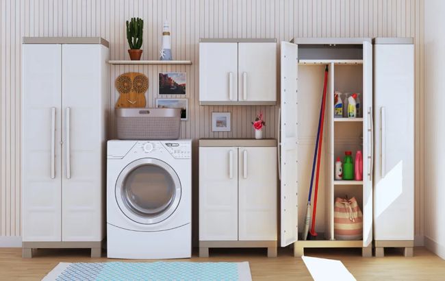 Armario Bajo de resina Excellence - 99,5x45x65 cm. - 