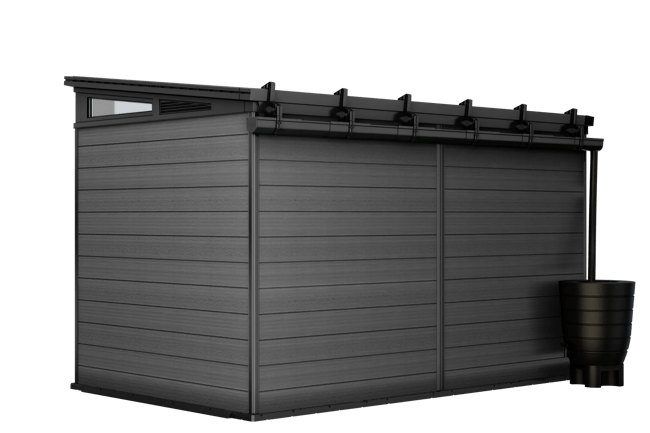 Rain Gutter - Schwarz